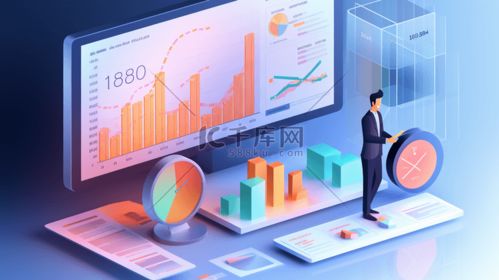 數(shù)據(jù)分析元素扁平商務(wù)互聯(lián)網(wǎng)科技信息辦公人物電商png素材插畫(huà)圖片 千庫(kù)網(wǎng)