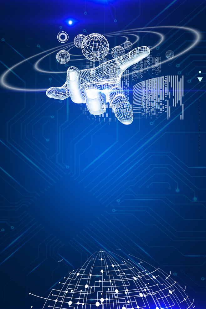 科技感網(wǎng)格手背景圖_新圖網(wǎng)